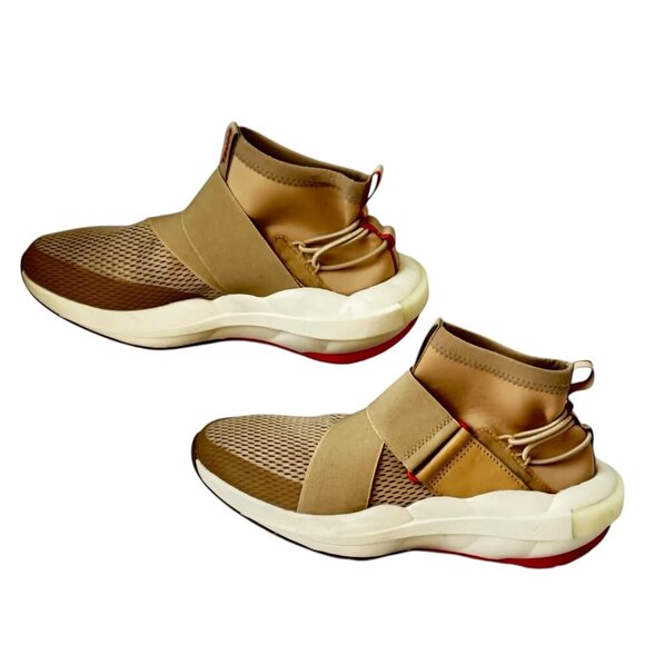 Sorel Explorer Defy Mid Sneaker High Top Tan with White Outsole Women's 9.5 - Picture 5 of 12